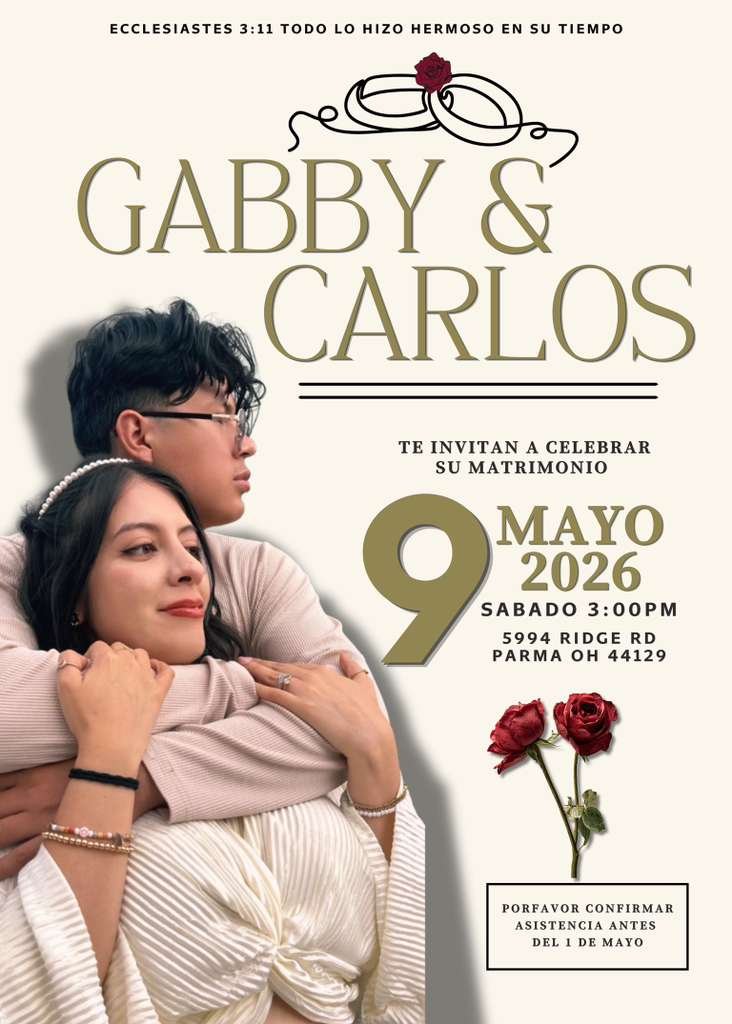 Carlos Fernandez y Gabriela Palomeque - Boda